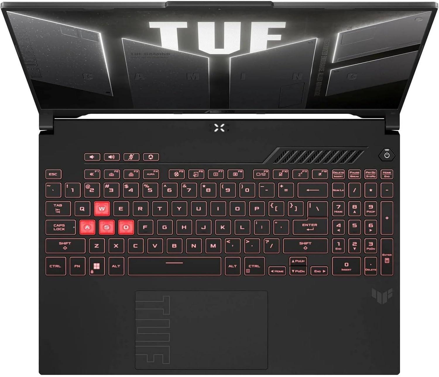 ASUS TUF Gaming A16 Laptop: AMD Ryzen 7 7445HS, 16' Full HD+ 145Hz Display, NVIDIA GeForce RTX 4050, 16GB DDR5 RAM, 1TB SSD, Backlit Keyboard, Windows 11