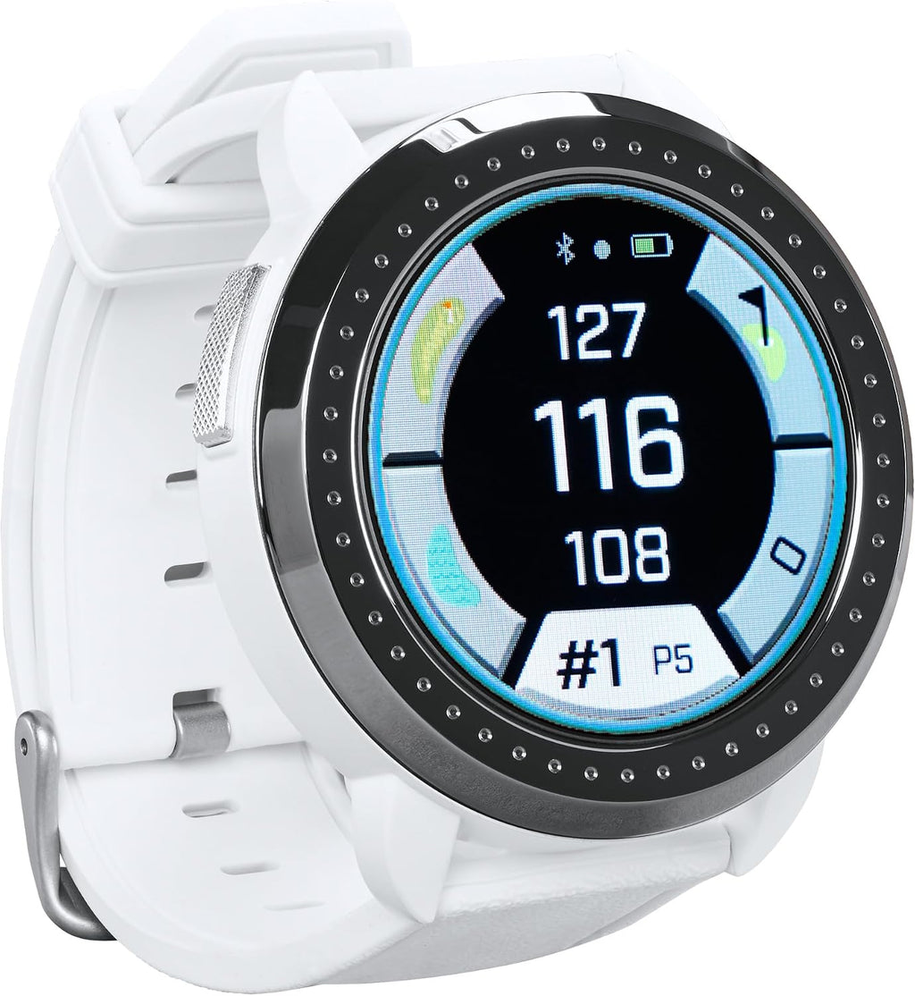 Bushnell Golf iON Elite GPS Watch – Color Touchscreen, Slope‑Adjusted Yardages, 38,000+ Courses, Shot Tracker, USB‑C, Magnetic Charger