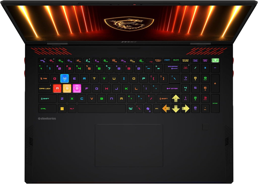 MSI Raider 18 HX AI A2XWJG-445CA 18' QHD+ 240Hz Gaming Laptop, Intel Core U9-285HX, RTX 5090, 64GB (32GB*2) DDR5 6400MHz Memory, 2TB Gen 5x4 NVMe PCIe SSD, Windows 11 Home