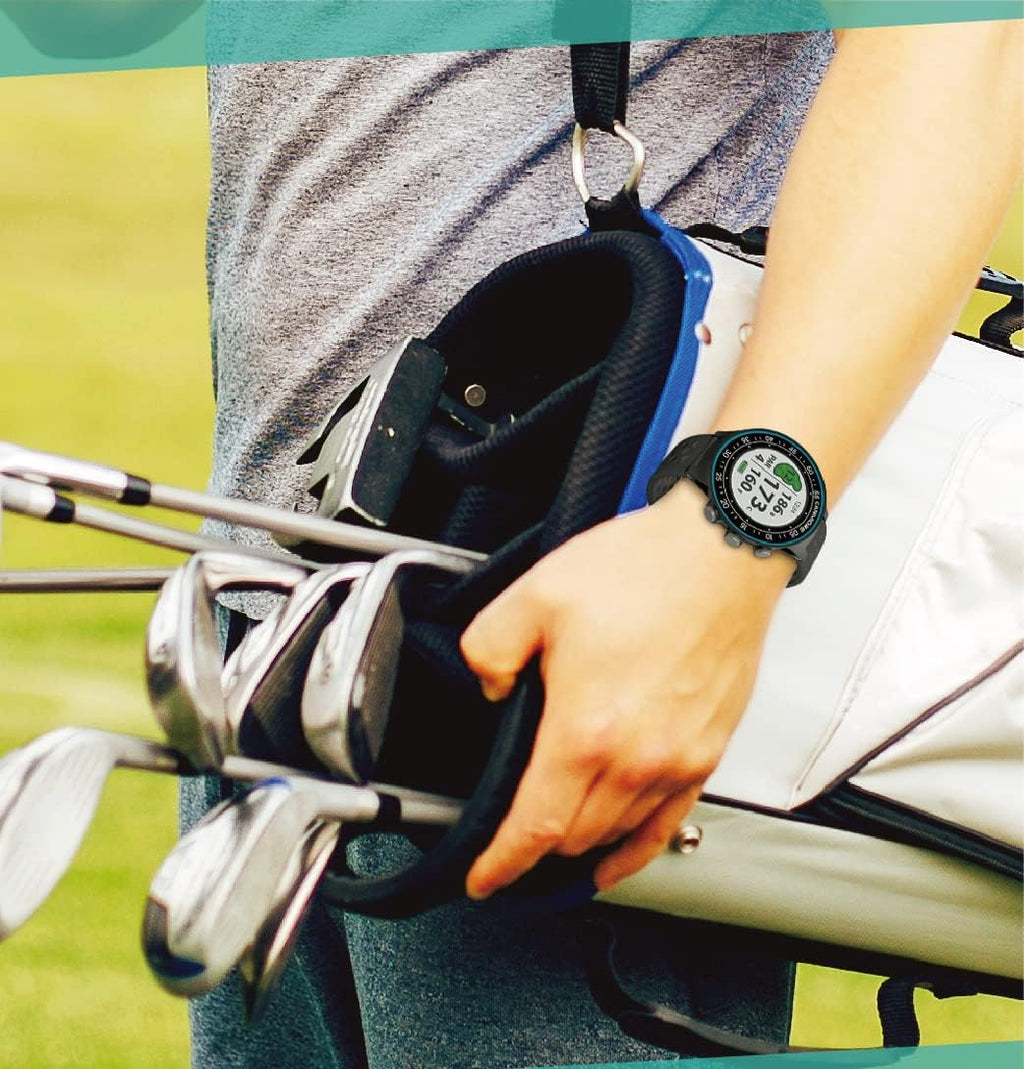CANMORE TW411 Golf GPS Watch with Fitness Tracker, 41,000+ Free Preloaded Worldwide Course, Upgraded IC Chip, Orange