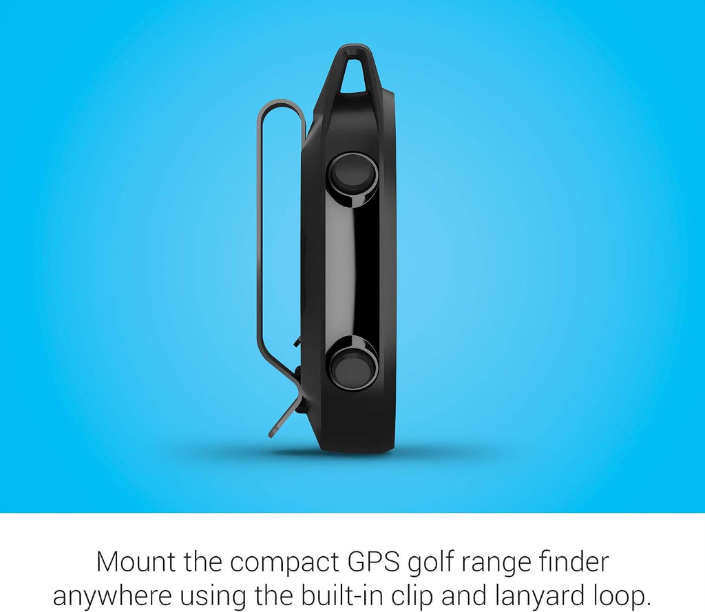 Garmin Approach G12, Clip-on Golf GPS Rangefinder, 42k+ Preloaded Courses, 010-02555-00
