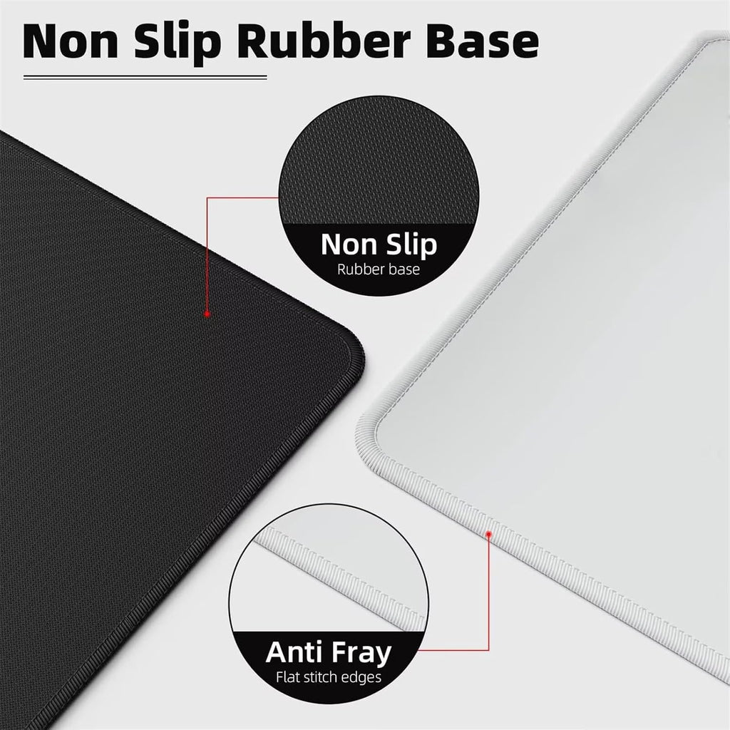 Mouse Pad Orange Color Desk Mat Large 1600 X 800 X 3 MM XXL Waterproof Mousepad with Stitched Edges and Non-Slip Base,Extended Gaming Mouse Pad Landscape Keyboard Pad for Home Office Decor F1-143
