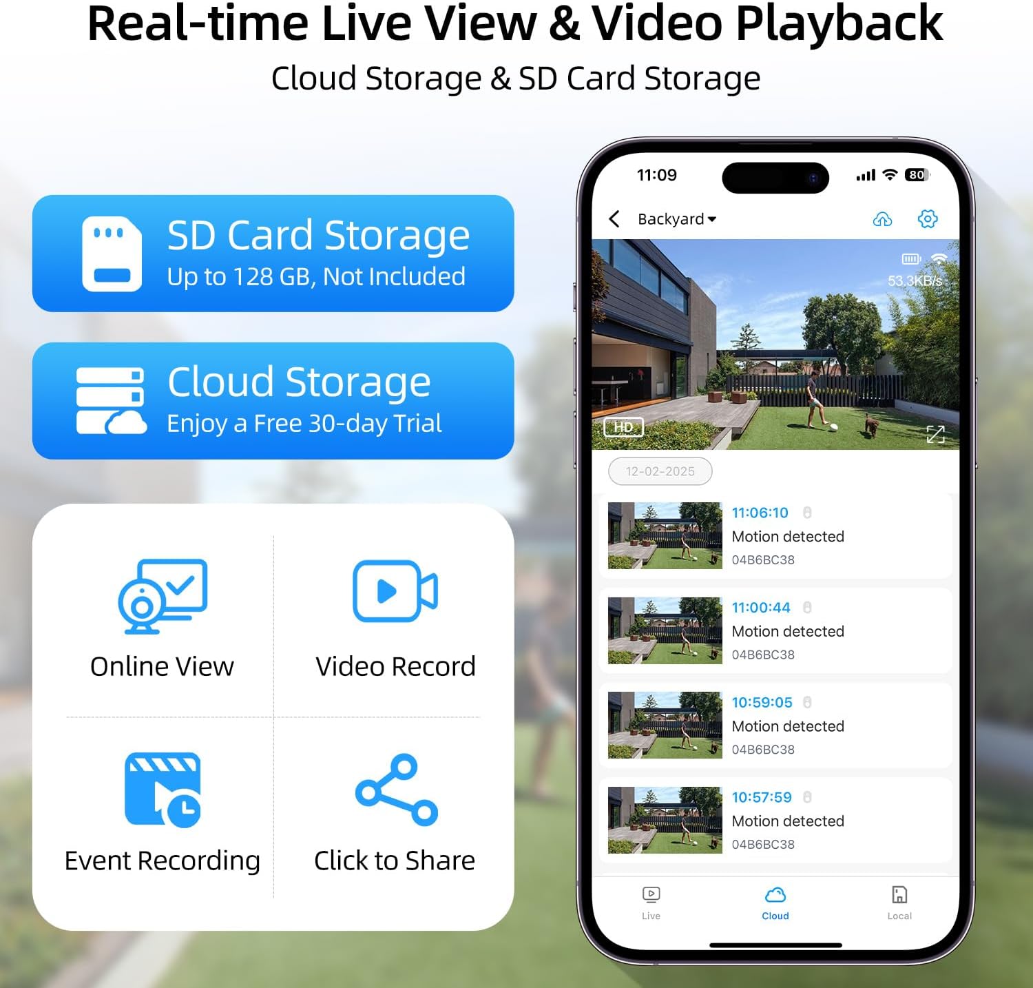 2K Solar Security Cameras Wireless Outdoor, 5/2.4Ghz WiFi Cameras for Home Security, Color Night Vision, Human Detection, Two-Way Audio, SD/Cloud Storage(4 Camera)
