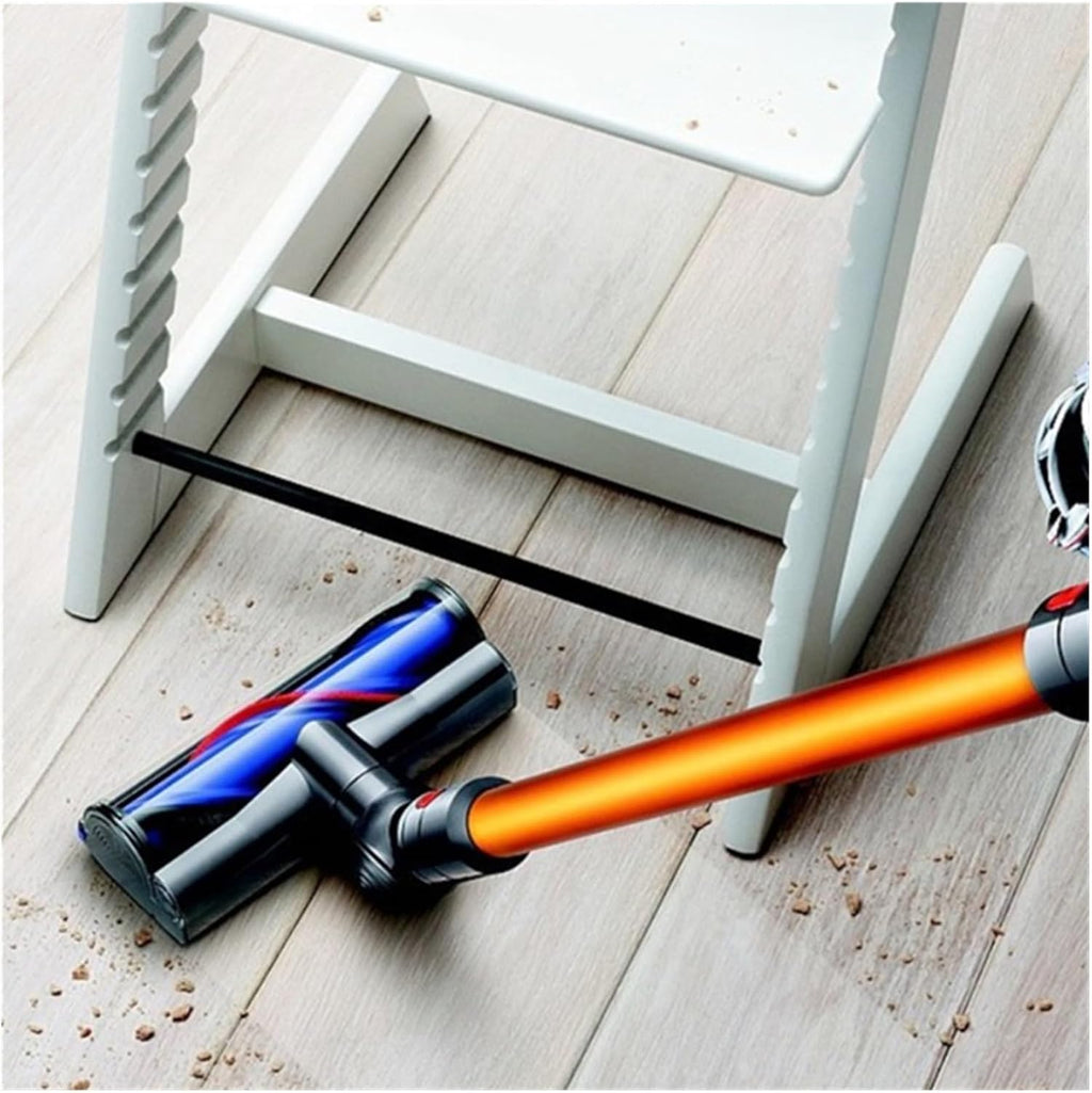 Extension Rod Metal Quick Release Straight Pipe Bar Handheld Wand Tube Vacuum-Blue，Compatible For Dyson V7/V8/V10/V11(Orange)