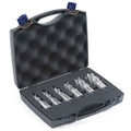 Evolution Power Tools Annular Cutter Kit for Magnetic/Mag Drills, 1 Inch Depth Drill Bit, Mixed Width 7/16 to 1-1/8 Inch, Carry Case Included, Set of 12