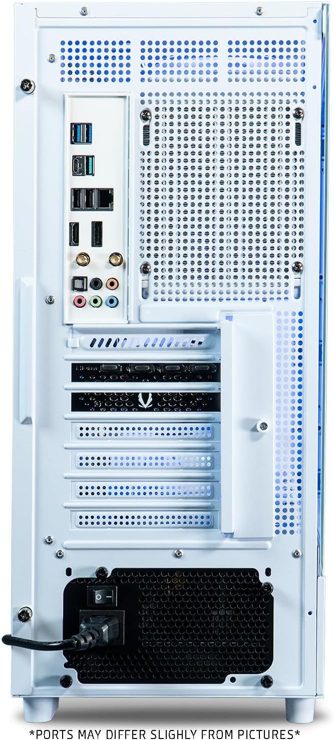 ViprTech Overlord 3.0 Wood Gaming PC - AMD Ryzen 9 7900X (5.6Ghz Liquid Cooled), RTX 5070 Ti 16GB, 32GB DDR5 RAM, 2TB NVMe SSD, 1000W Gold, Keyboard Mouse, VR-Ready, WiFi BT, Computer Desktop, White