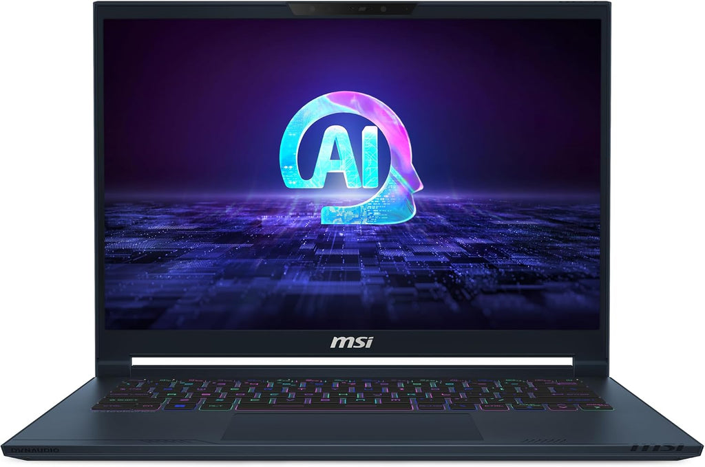 msi Stealth 14 AI Studio 14' 165Hz FHD+ Gaming Laptop: Intel Core Ultra 7-155H, NVIDIA Geforce RTX 4050, 16GB DDR5, 1TB NVMe SSD, Thunderbolt 4, Win 11 Pro: Star Blue A1VEG-090US