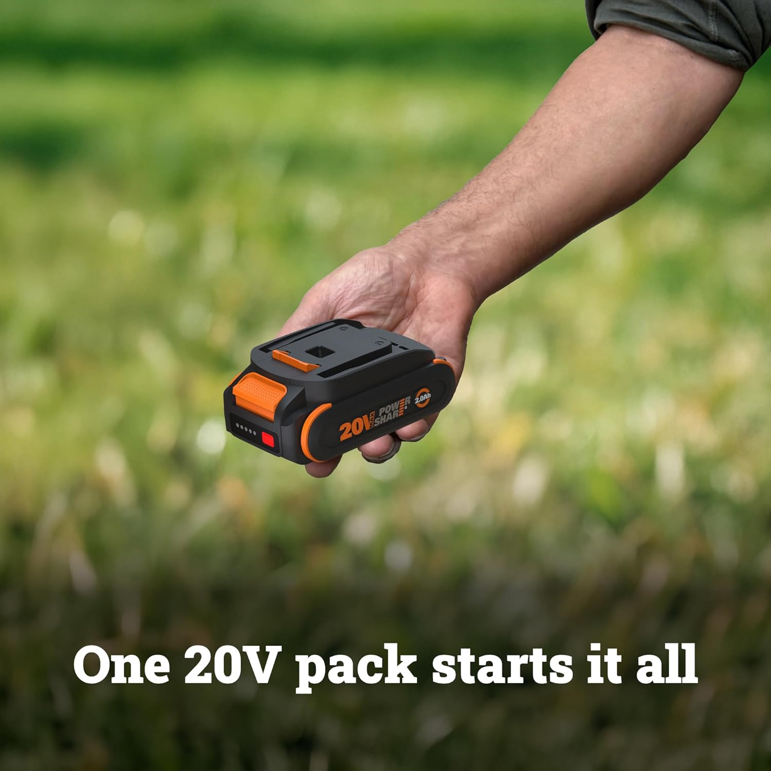 WORX WX177L.2 Cordless Drill Driver, 20V 445 in·lb Brushless Power Drill Driver, Powerful Drilling and Driving, 2-in-1 Design, 85 Bits, Battery and Charger Included, PowerShare
