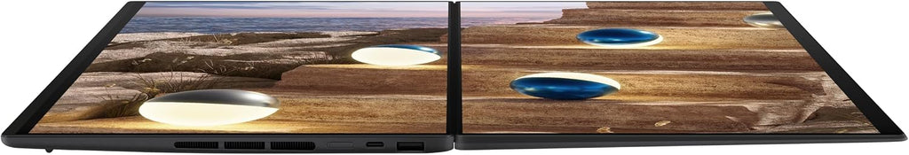 ASUS Zenbook Duo Laptop (2026), Dual 14' OLED 3K 144Hz Touch Display, Intel Core Ultra 9 Processor 386H, Intel Graphics, 32GB RAM, 1TB SSD, Sleeve and Stylus Included, WiFi 7, Windows 11, Moher Gray