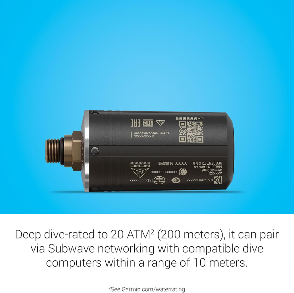 Garmin Descent™ T2 Transceiver with Subwave™ Wireless Communication