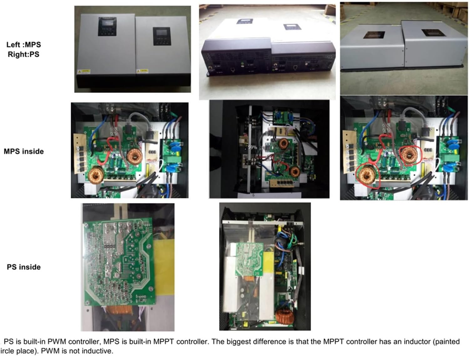 Hybrid Solar Inverter 24V Pure Sine Wave Inverter 2400W 3KVA Solar Panel Generator Portable Wechselrichter