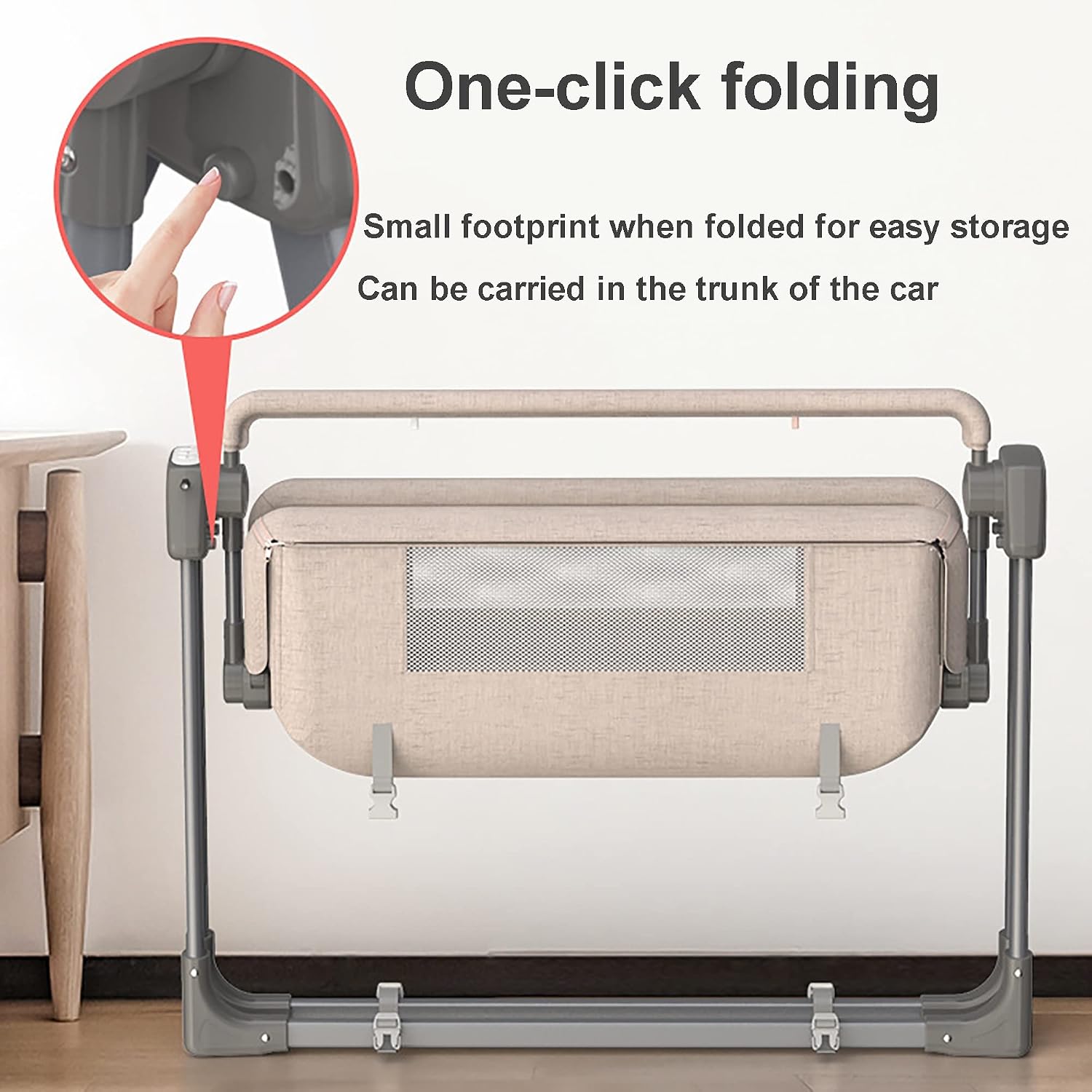 Electric Baby Swing,baby rocker,Rocking Chair Electric Cradle Baby Swing Bed,Adjustable Bedside Cribs,Automatic Rocking Recliner Crib Basket, Baby Safe Bed,Best Baby Bed For Infant Newborn Unisex