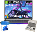 ASUS ROG Strix G16 Gaming Laptop - AMD Ryzen 9 HX, NVIDIA GeForce RTX 5070 Ti GPU, 16' WUXGA 165Hz Display, Wi-Fi 6, Windows 11 Pro, w/Accessories, 16GB DDR5 RAM, 1TB SSD