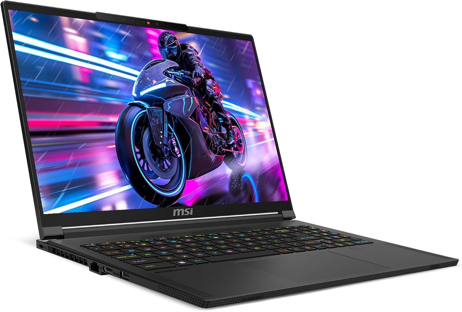 msi Stealth A16 AI+ Gaming Laptop, AMD Ryzen AI 9 HX-370, 32 GB LPDDR5x RAM, 2 TB PCIe SSD, 16' QHD+ (2560x1600) 240Hz, Nvidia G-Force RTX 5070 Ti, RGB Backlit Keyboard, W11 Pro, Core Black