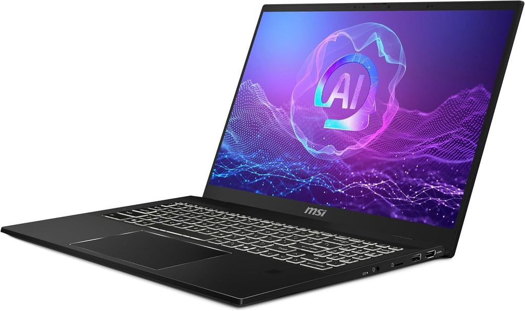 MSI Summit A16 AI+ (2024) 16' QHD+ 165Hz 2-in-1 Touchscreen Laptop: AMD Ryzen AI 9-365, Radeon Graphics, 32GB LPDDR5x, 1TB NVMe SSD, 360 Flip, Pen, Win 11 Pro: Ink Black A3HMTG-014US