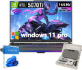 ASUS ROG Strix G16 Gaming Laptop - AMD Ryzen 9 HX, NVIDIA GeForce RTX 5070 Ti GPU, 16' WUXGA 165Hz Display, Wi-Fi 6, Windows 11 Pro, w/Accessories, 32 GB DDR5 RAM, 1TB SSD
