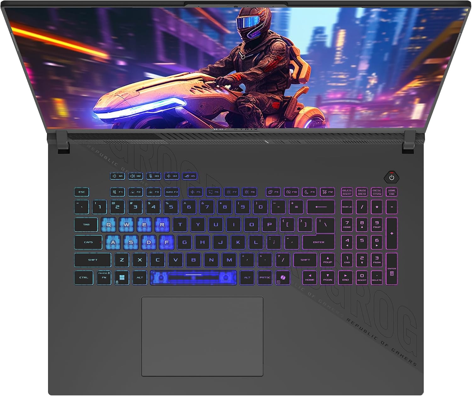 ASUS ROG Strix G18 Gaming Laptop, AMD Ryzen 9-9955HX, 64 GB DDR5 RAM, 4 TB PCIe SSD, 18' 2.5K (2560x1600) 240Hz Display, Nvidia G-Force RTX 5070, 4-Zone RGB Keyboard, W11 Pro, Eclipse Gray