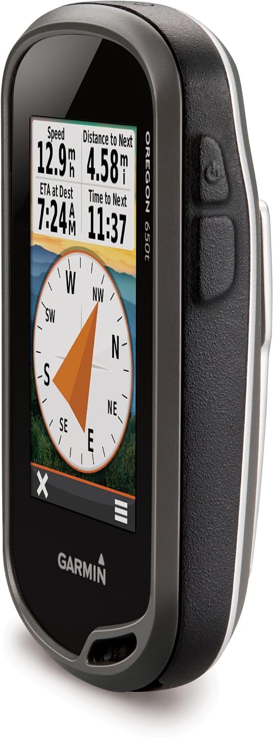 Garmin 010-01066-30 Oregon 650t 3-Inch Handheld GPS with 8MP Digital Camera (US Topographic Maps)