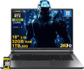 ASUS ROG Strix G18 G815 Gaming AI PC Laptop 18' 2.5k (2560x1600) 240Hz (100% DCI-P3, 3ms) Intel 24-core Ultra 9 275HX 32GB RAM 1TB SSD GeForce RTX 5060 RGB Backlit Wi-Fi7 Win11Pro ICP Hub
