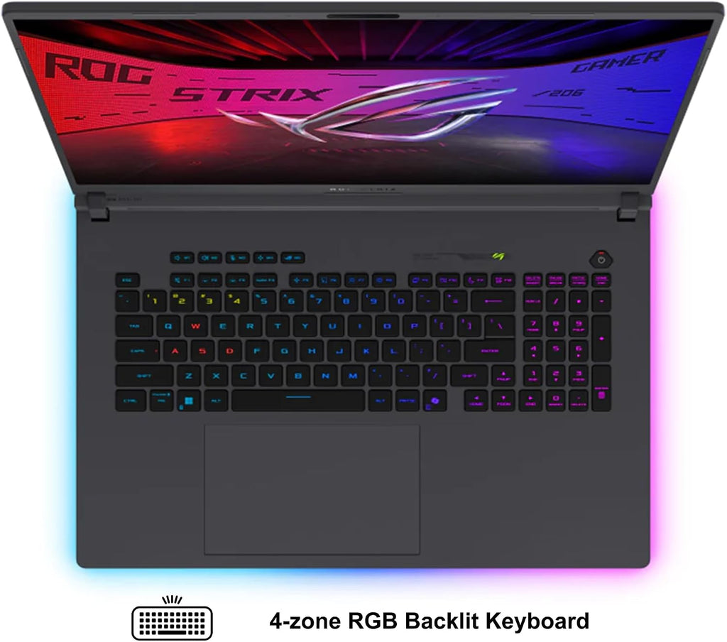 ASUS ROG Strix G18 G815 Gaming AI Laptop 18' 2560x1600 240Hz (100% DCI-P3) Intel 24-core Ultra 9 275HX 64GB RAM 2TB SSD GeForce RTX 5070 (Up to 798 AI Tops) RGB Backlit WiFi7 Win11 ICP Hub