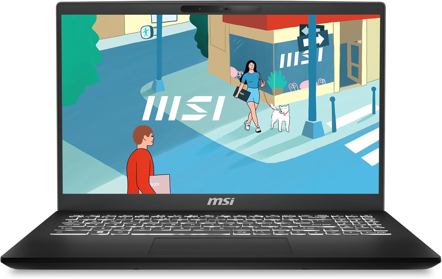 msi Modern 15 Laptop: Intel Core Ultra 9 185H(Beat i9-13900H), 32GB RAM, 1TB SSD, 15.6' Full HD IPS Touchscreen Display, Backlit Keyboard, Windows 11