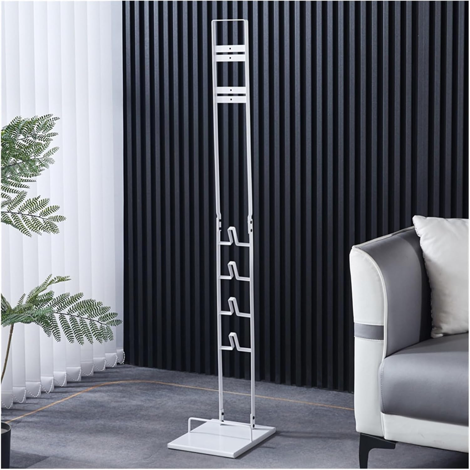 Sturdy Metal Stand Vacuum Cleaner Stand Handheld Storage Rack .Compatible for Dyson V6-V11. Cordless Vacuums Accessories(for Dyson White)