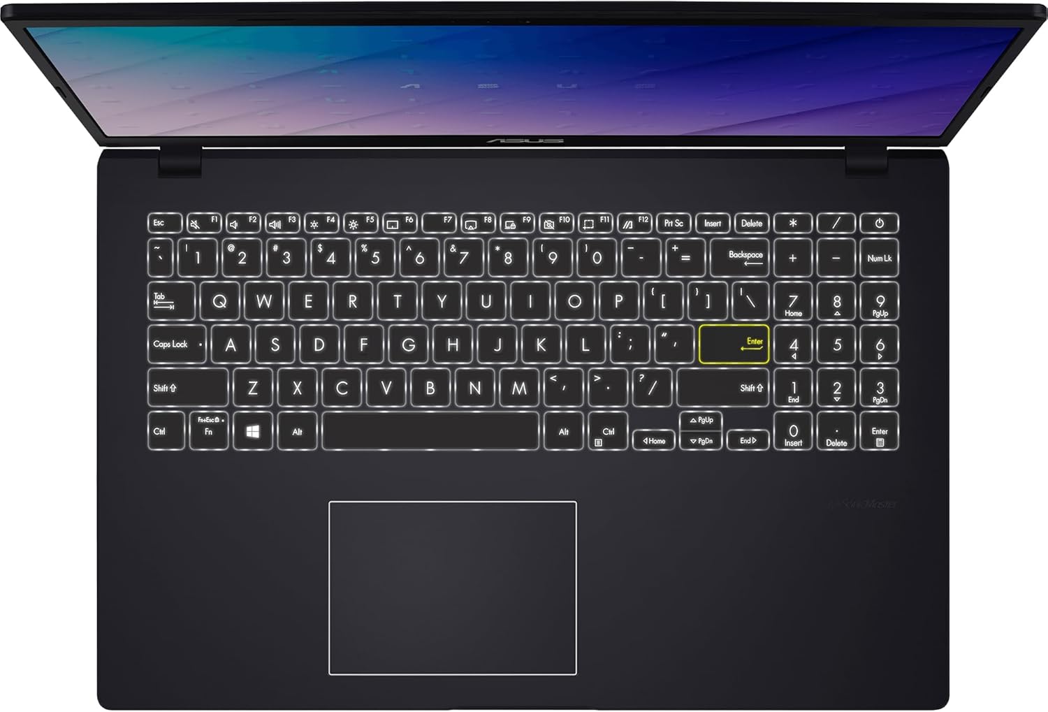 ASUS 15.6' Vivobook Go FHD Laptop, Intel Quad Core, 4GB RAM, 64GB SSD, Windows 11 in S Mode, Star Black, L510KA-NB21