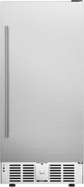 Icyglee 15 Inch Beverage Cooler Under Counter Built-in Beverage Refrigerator,127 Cans Mini Fridge with Glass Removable Shelves for Drink Beer Soda Wine Water