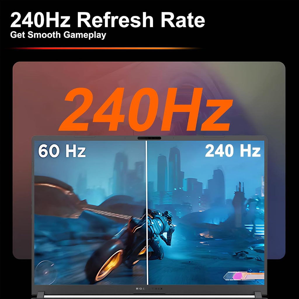 ASUS ROG Strix G18 G815 Gaming AI Laptop 18' 2560x1600 240Hz (100% DCI-P3) Intel 24-core Ultra 9 275HX 64GB RAM 2TB SSD GeForce RTX 5070 (Up to 798 AI Tops) RGB Backlit WiFi7 Win11 ICP Hub