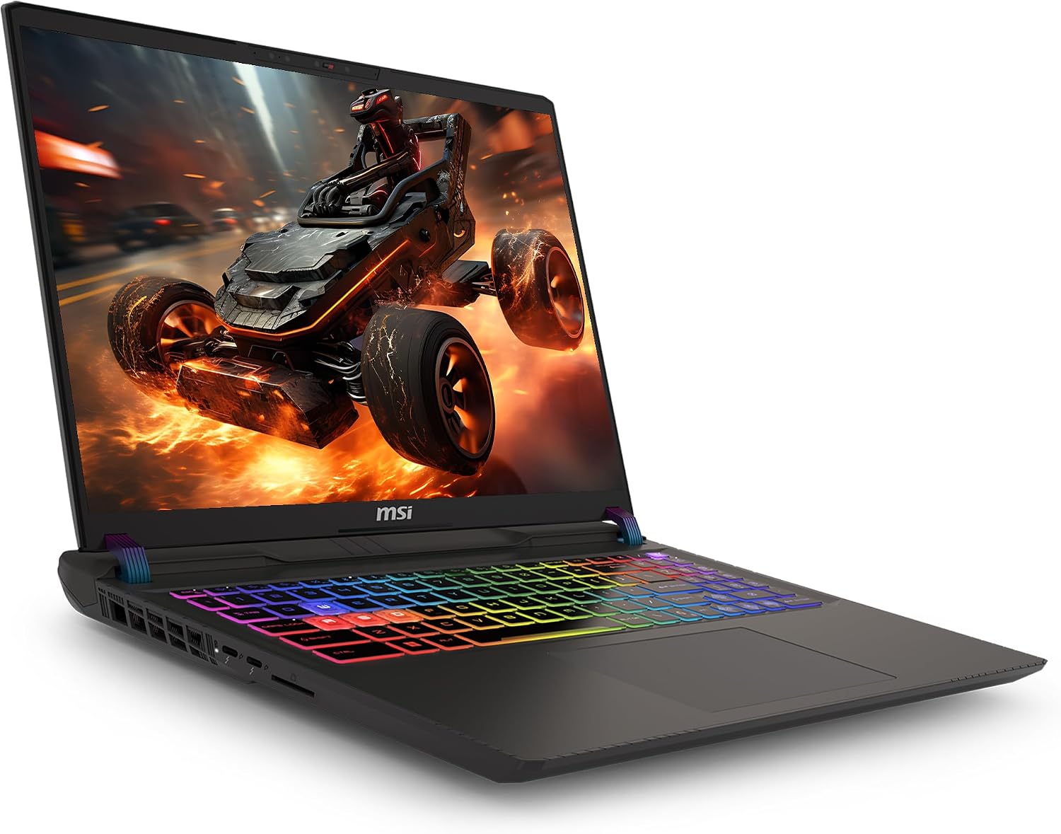 msi Vector 16 HX AI Gaming Laptop, Intel Ultra 7-255HX, 64 GB DDR5 RAM, 4 TB PCIe SSD, 16' FHD+ (1920x1200) 144Hz Display, Nvidia G-Force RTX 5070Ti, 24 Zone RGB Keyboard, W11 Pro, Cosmo Gray