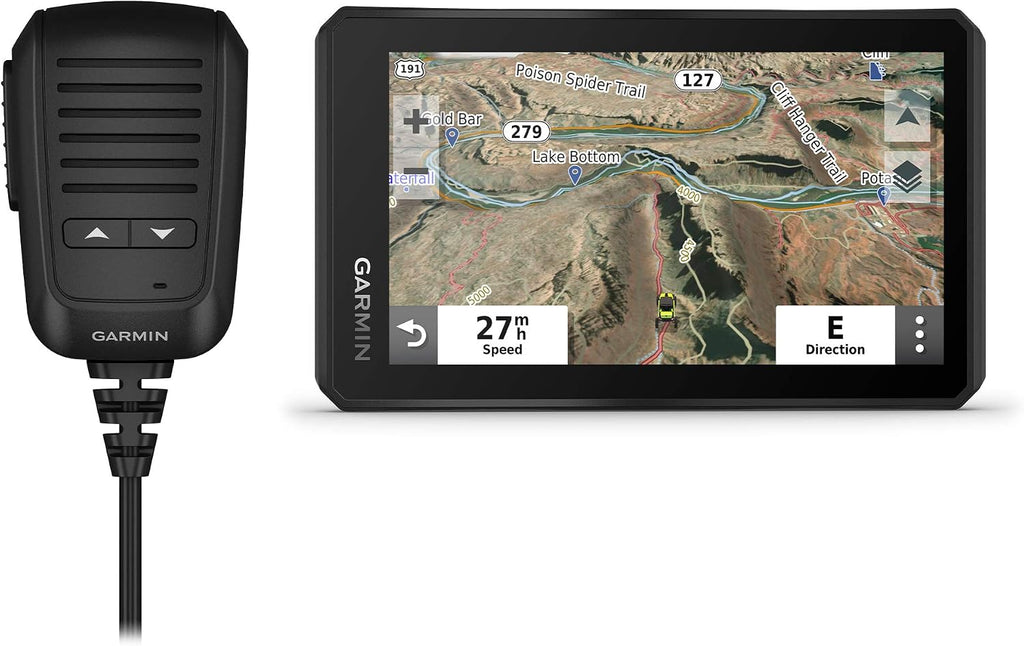 Garmin Tread Powersport Off-Road Navigator with Group Ride Radio, Group Tracking and Voice Communication, 5.5' Display, 010-02406-00