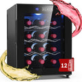 Mojgar 5318064 Cooler, 12 Bottles, Black