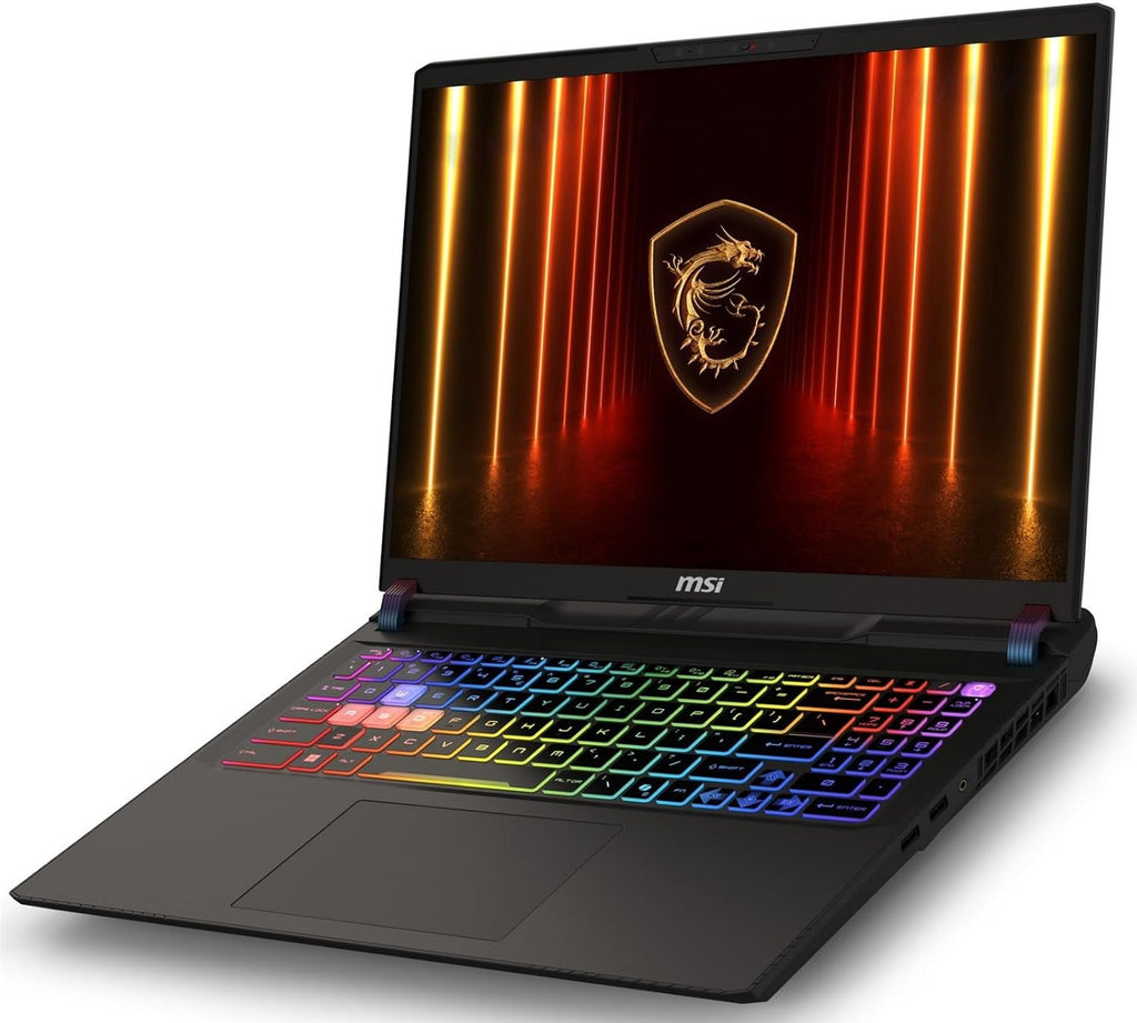 EXCaliberPC (2025 MSI Release) Vector 16 HX AI RTX 5070 Ti Flex Edition (Intel Core Ultra 7 255HX, 32GB DDR5 RAM, 1TB NVMe SSD, NVIDIA GeForce RTX 5070Ti, 16' FHD+ 144Hz, Windows 11) Gaming Laptop