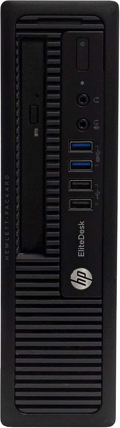 HP ProDesk 800G1 Intel Quad-Core i5-4570 3.2GHz Desktop Computer, 16GB RAM, 240GB SSD, Windows 10 Pro 64 Language Supports English/Spanish/French