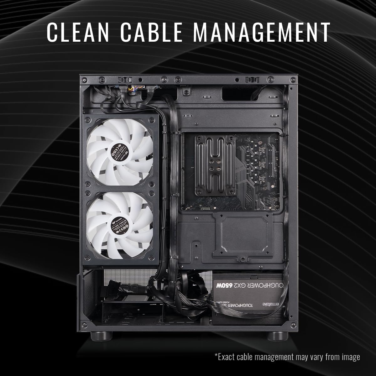 Thermaltake LCGS View i1460T-170 Gaming Desktop (Intel Core™ i5-14400F, ToughRam 32GB DDR5 6000MT/s RGB Memory, NVIDIA GeForce® RTX 5060 Ti 8G, 1TB NVMe M.2, WiFi, Windows 11) V17B-B760-56T-LCS