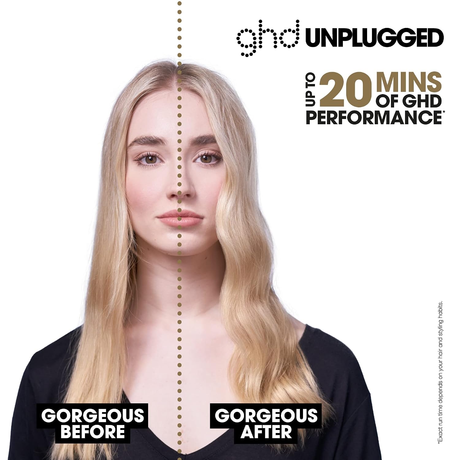 ghd Unplugged Styler ― 1' Cordless Flat Iron