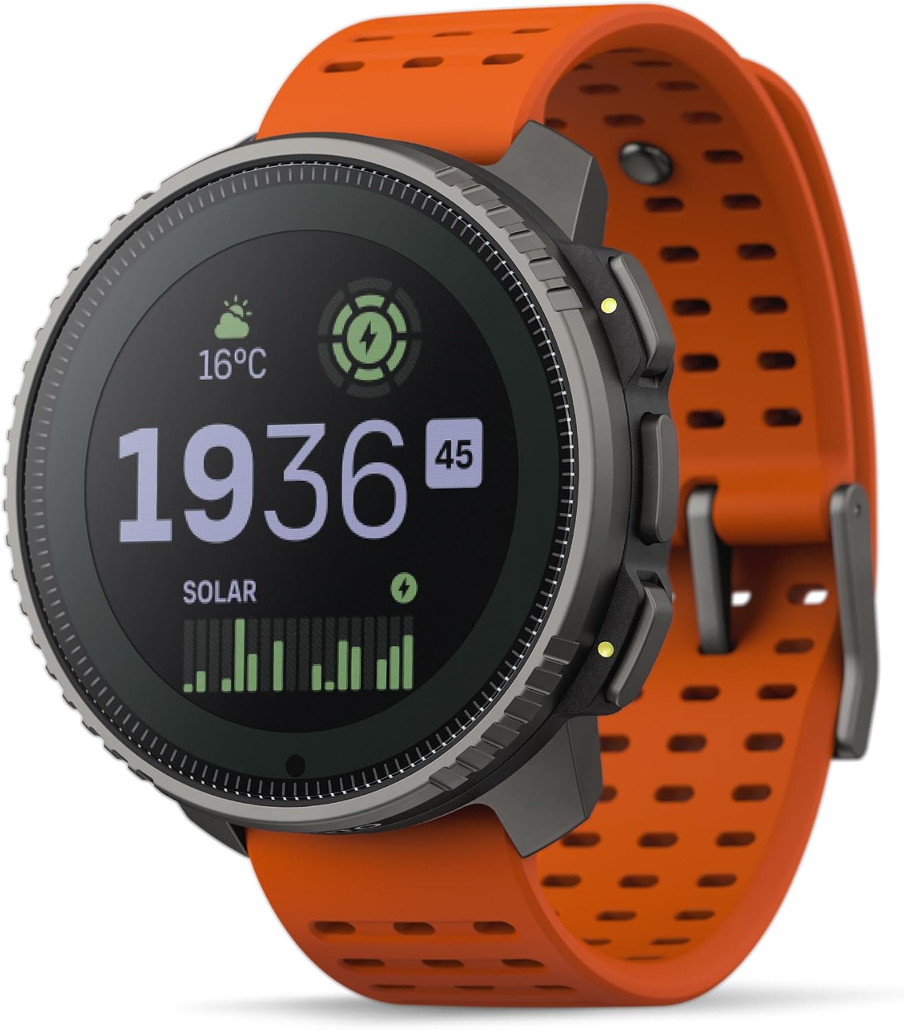 SUUNTO Vertical GPS Adventure Watch, Activity Tracker w/Dual-Band GNSS & Offline Maps, Supports 95+ Sports, Training Metrics & Recovery Insights, Solar Charging Opt. for 1yr Daily Use