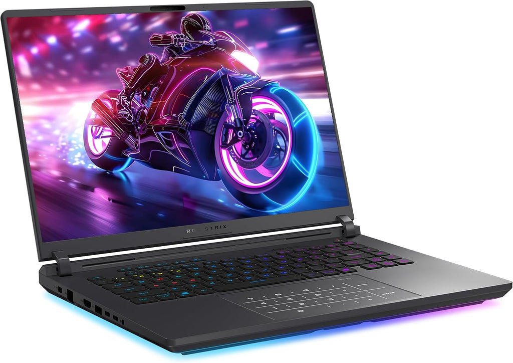 ASUS ROG Strix G16 Gaming Laptop, Intel Ultra 9-275HX, 32 GB DDR5 RAM, 2 TB PCIe SSD, 16' 2.5K (2560x1600) Display, Nvidia G-Force RTX 5080, RGB Backlit Chiclet Keyboard, W11 Pro, Eclipse Gray
