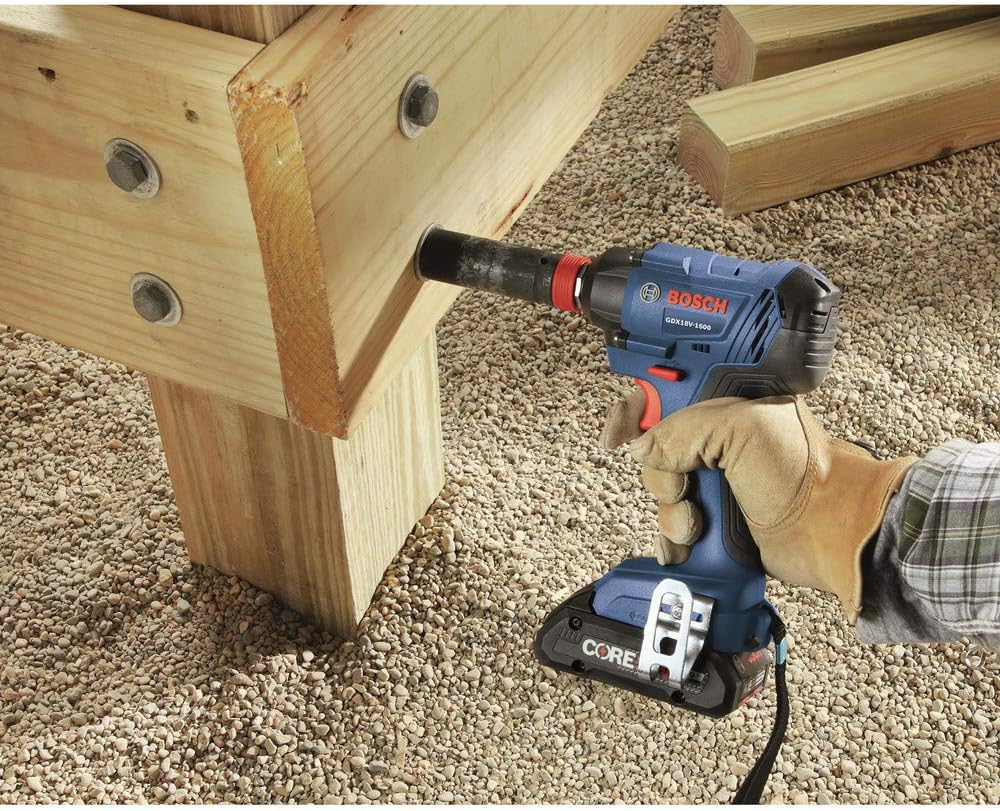 BOSCH GXL18V-239B25 CORE18V 2-Tool Power Tool Combo Kit with Soft Case (2-Batteries Included and Charger Included)