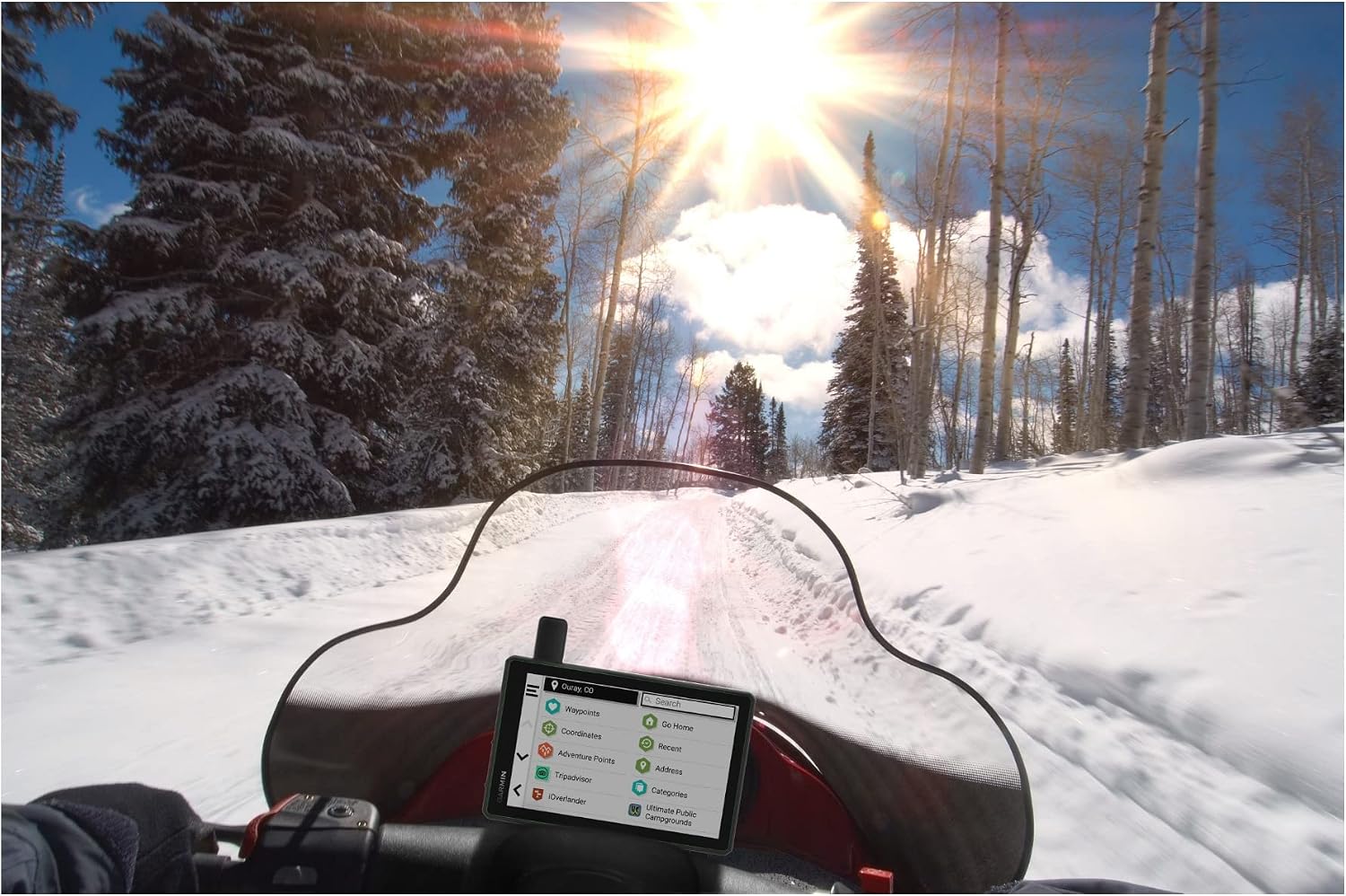 Garmin Tread SxS, GPS Navigator, Ulltrabright Display, Preloaded Topography,Group Ride Radio, inReach Technology