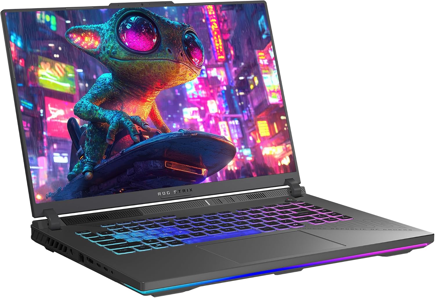 ASUS ROG Strix G16 Gaming Laptop, AMD Ryzen 9-8940HX, 16 GB DDR5 RAM, 2 TB PCIe SSD, 16' WUXGA (1920x1200) 165Hz Display, Nvidia G-Force RTX 5070Ti, 4-Zone RGB Backlit Keyboard, W11 Home, Eclipse Grey