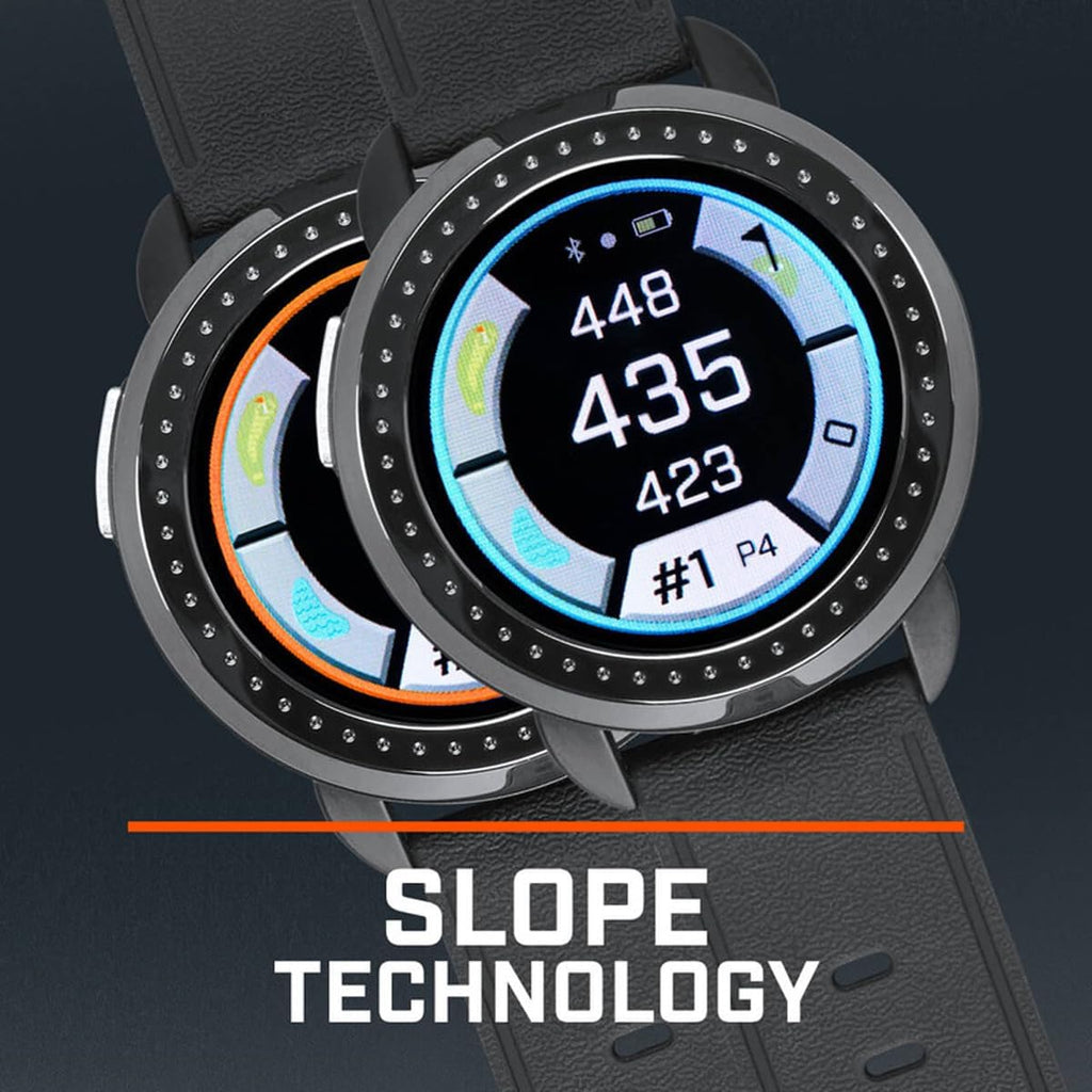 Bushnell Golf iON Elite GPS Smartwatch (Black) | 38,000 Courses, Slope Compensation, Hazard Info, Color Touchscreen, Distance Calculator, Magnet Mount, Scorekeeping | Signature Series Power Bundle