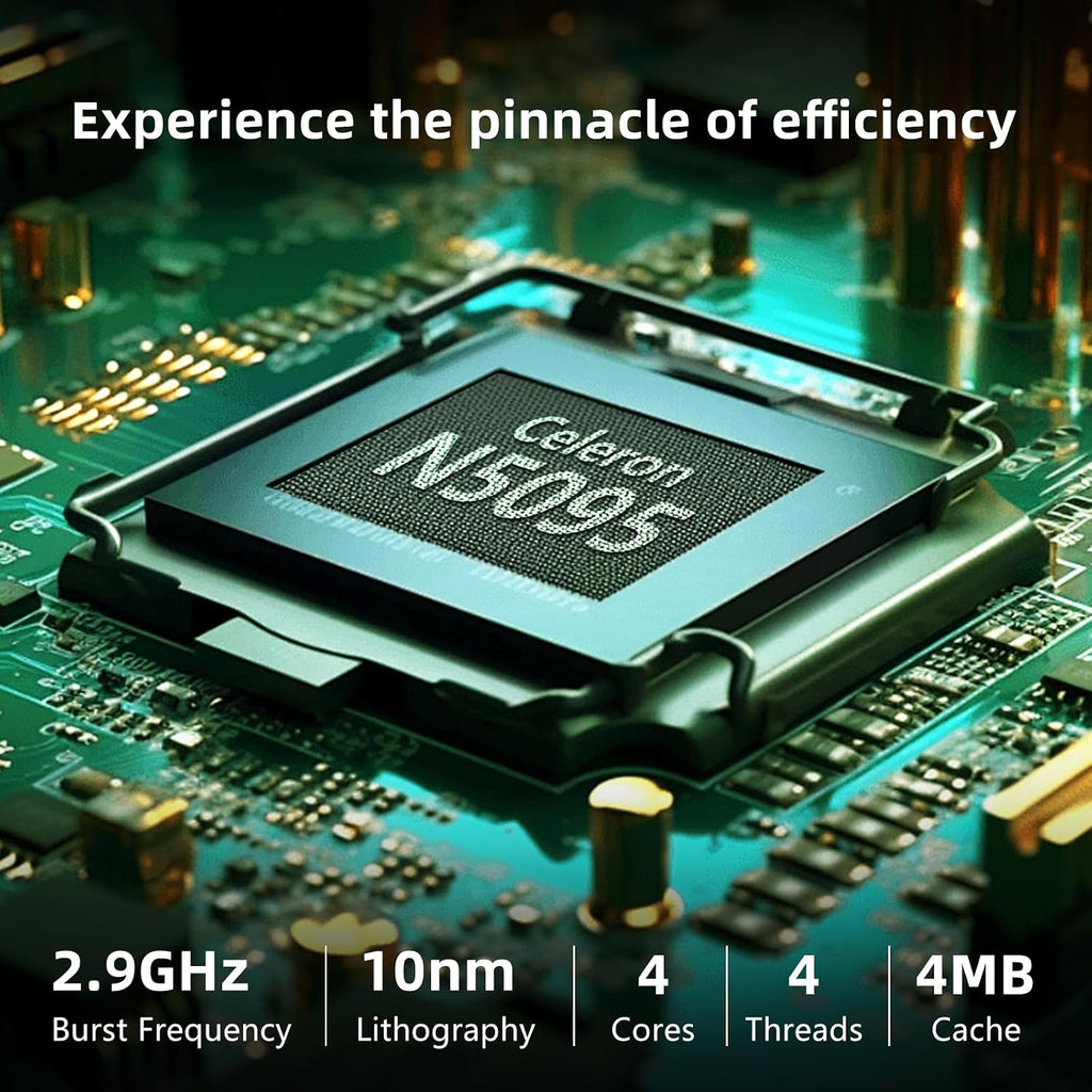 Gaming Laptop, 15.6' Laptop Computer with 24GB DDR4 1TB SSD, N5095 Quad-Core up to 2.9GHz, Lap top with Backlit KB, Fingerprint, FHD 1920 * 1080, WiFi5, BT4.2, Mini HDMI, Win 11 Pro, Business Laptops