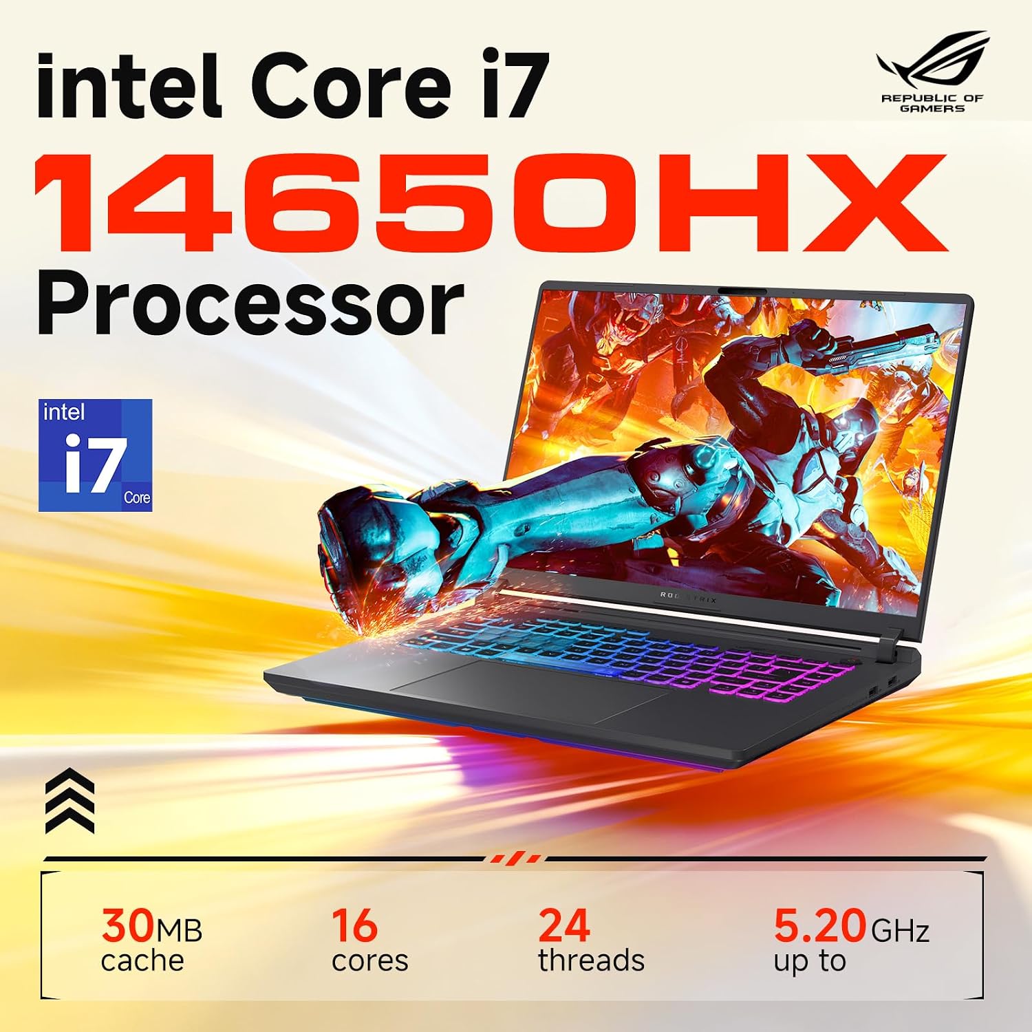 ASUS ROG Strix G16 Gaming Laptop, NVIDIA RTX 5060, Intel i7-14650HX, 16 inch 1920x1200 FHD+ 165Hz 3ms, WiFi 7, Dolby Atmos, Hires Audio, HD+ Cam, 64 GB DDR5, 1 TB SSD, Windows 11 Pro, Accessories