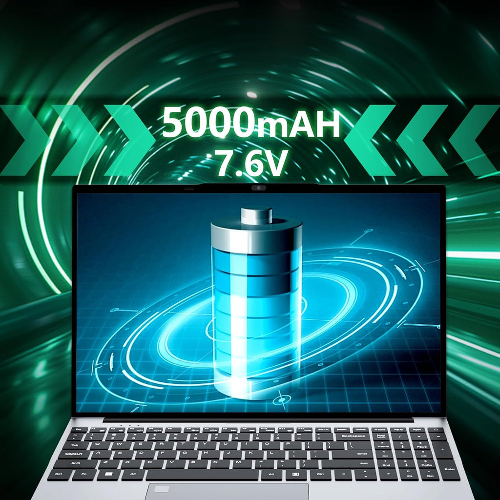 Gaming Laptop, 15.6' Laptop Computer with 24GB DDR4 1TB SSD, N5095 Quad-Core up to 2.9GHz, Lap top with Backlit KB, Fingerprint, FHD 1920 * 1080, WiFi5, BT4.2, Mini HDMI, Win 11 Pro, Business Laptops