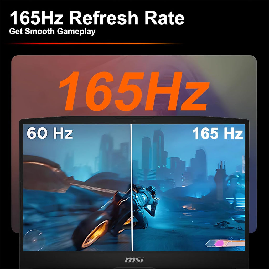 MSI Katana 15 HX Gaming Laptop 15.6' QHD 165Hz (100% DCI-P3) Intel 16-core i7-14650HX (Beats i9-12900H) 32GB RAM 1TB SSD GeForce RTX 5070 DLSS4 (Up to 798 AI TOPS) RGB Backlit USB-C Win11Pro w/ICP Hub