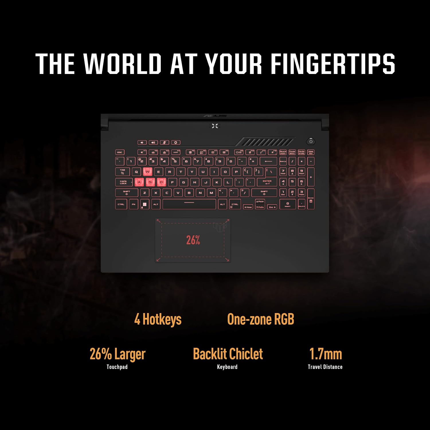 ASUS TUF Gaming A17 (2022) Gaming Laptop, 17.3' 144Hz FHD IPS-Type Display, AMD Ryzen 7 6800H CPU, GeForce RTX 3060 GPU, 16GB DDR5, 512GB PCIe SSD, Wi-Fi 6, Windows 11 Home, Mecha Gray, FA707RM-ES73