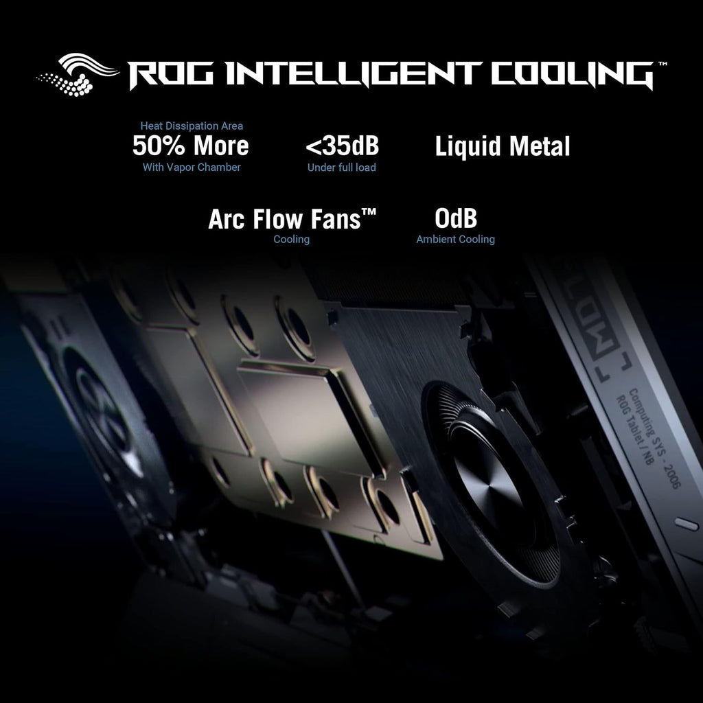 ASUS ROG Flow Z13 (2023) Gaming Laptop Tablet, 13.4' Nebula Display 16:10 QHD 165Hz, GeForce RTX 4050, Intel Core i9-13900H, 16GB LPDDR5, 1TB PCIe SSD, Wi-Fi 6E, Windows 11, GZ301VU-DS94