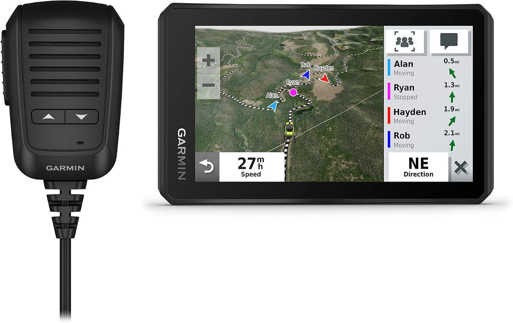 Garmin Tread Powersport Off-Road Navigator with Group Ride Radio, Group Tracking and Voice Communication, 5.5' Display, 010-02406-00