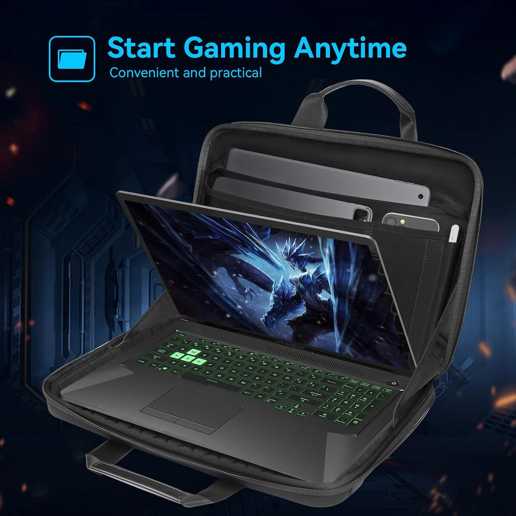 Smatree Heavy Duty Hard Case for MSI 17.3 inch GP77/GP76/GP78 Gaming Laptop, for Raider GE78/GE68 14V/GE77/GE76, for Vector 16/17 HX (A800XL)